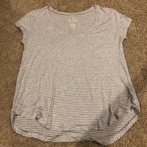 american eagle stripped t-shirt